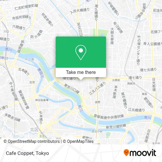 Cafe Coppet map