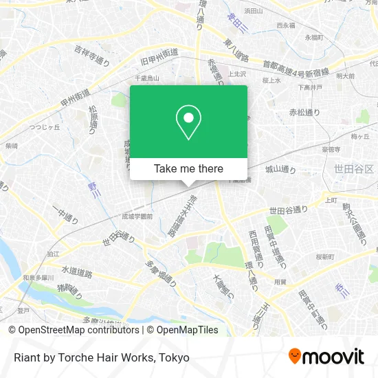 Riant by Torche Hair Works map