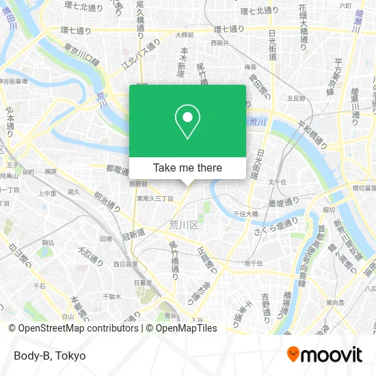 Body-B map