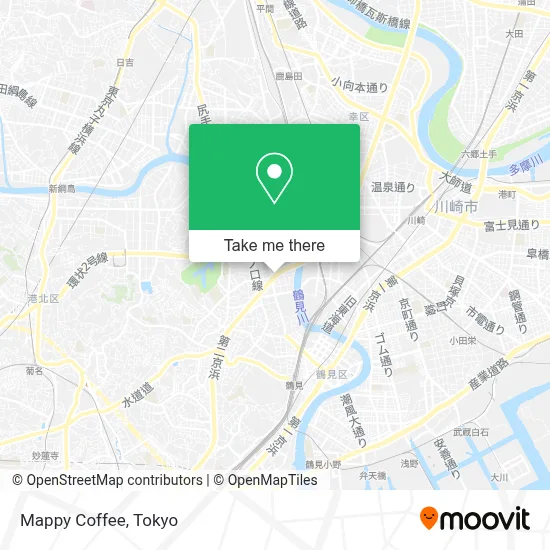 Mappy Coffee map