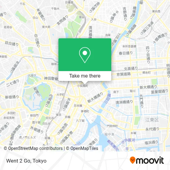 Went 2 Go map