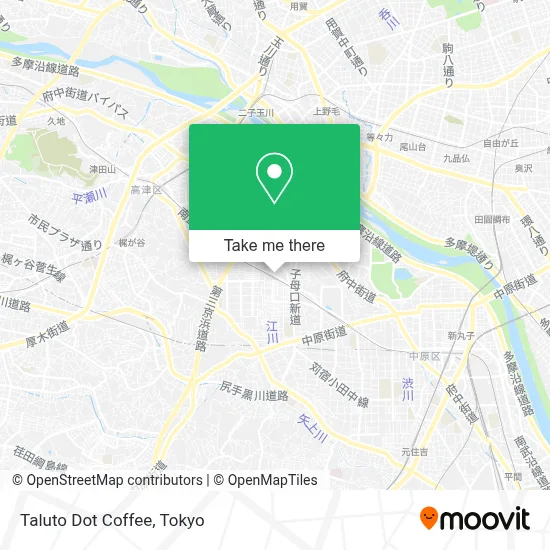 Taluto Dot Coffee map