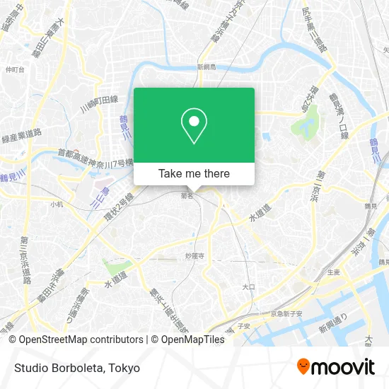 Studio Borboleta map