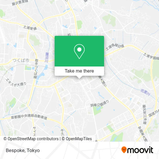 Bespoke map