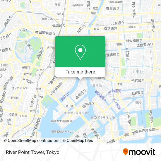 River Point Tower map