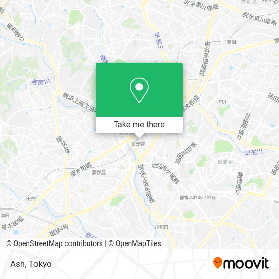 Ash map