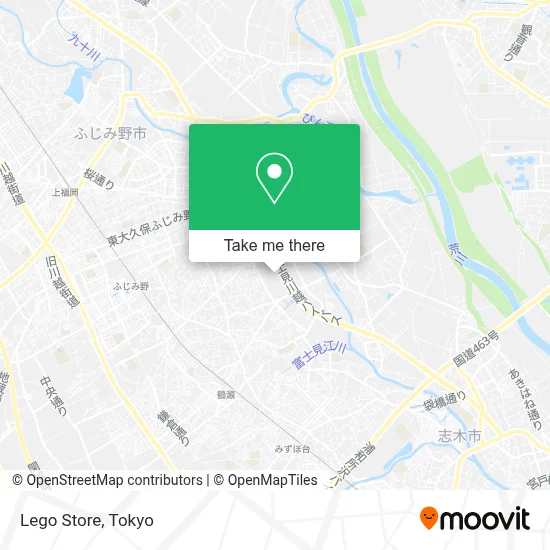 Lego Store map