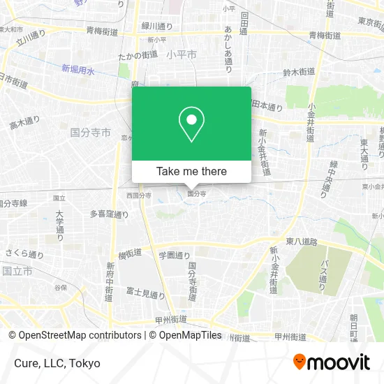 Cure, LLC map