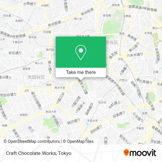 Craft Chocolate Works map