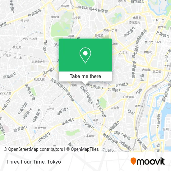 Three Four Time map