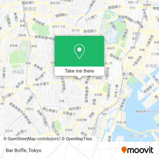 Bar Boffe map