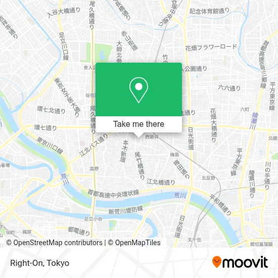 Right-On map