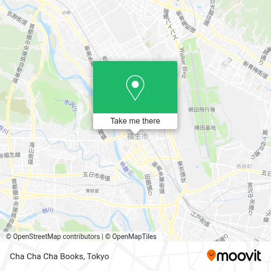 Cha Cha Cha Books map