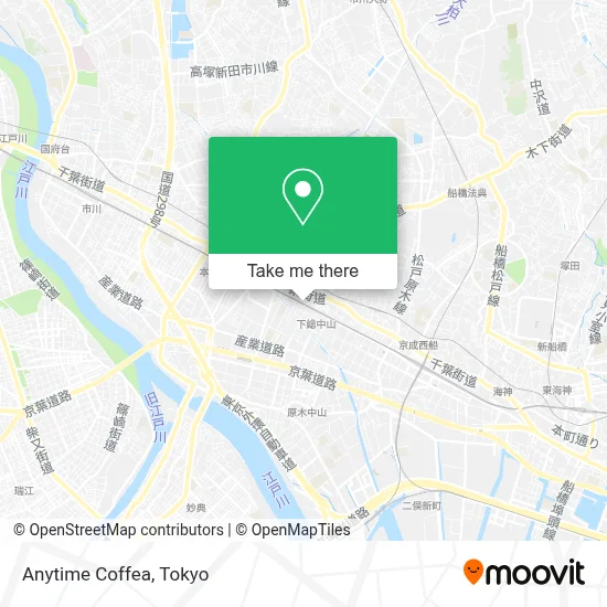 Anytime Coffea map