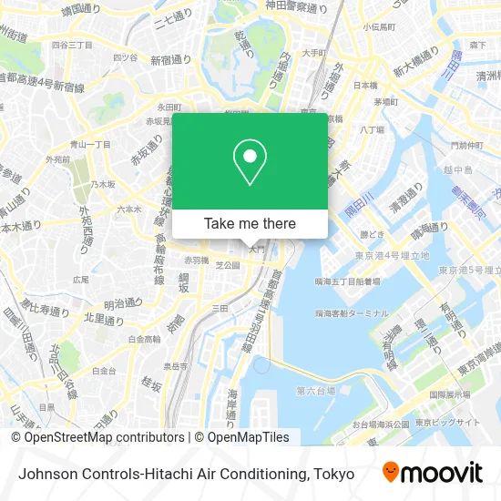 Johnson Controls-Hitachi Air Conditioning map