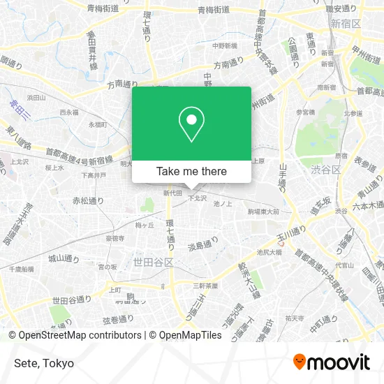 Sete map