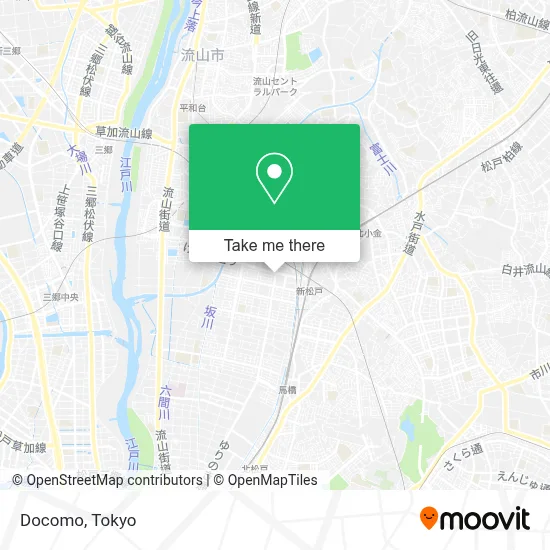 Docomo map