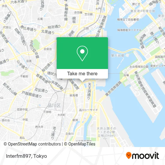 Interfm897 map