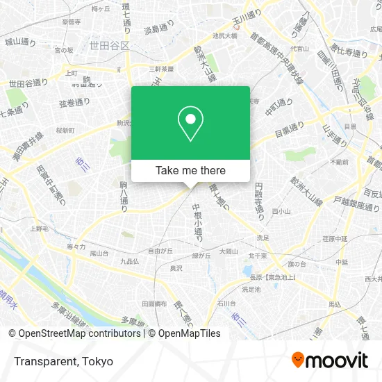 Transparent map