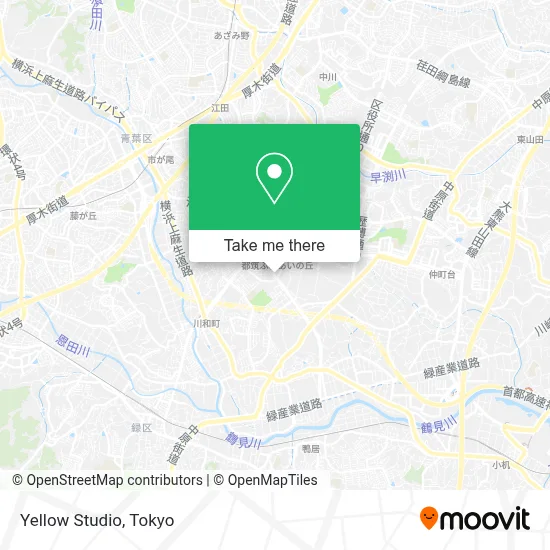 Yellow Studio map