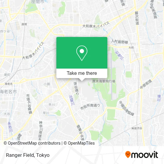 Ranger Field map