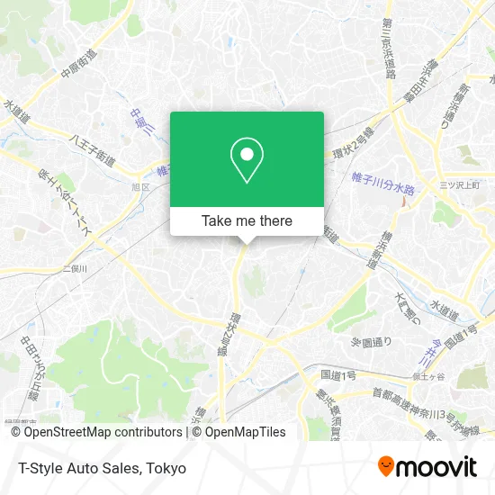 T-Style Auto Sales map