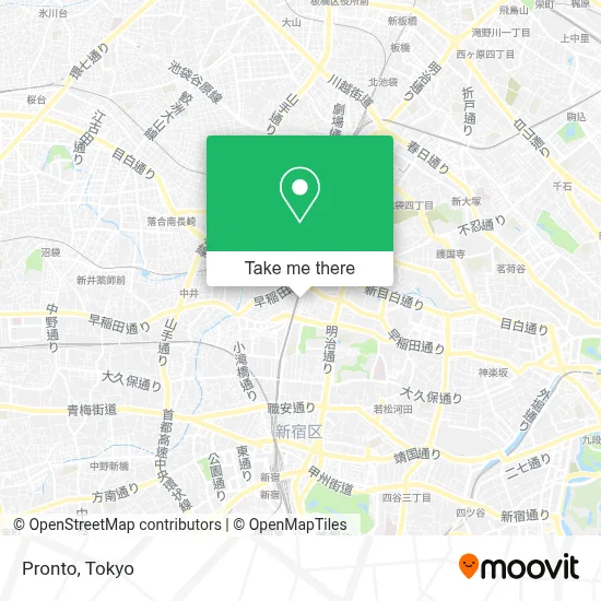Pronto map