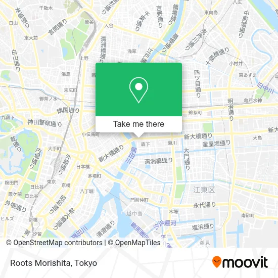 Roots Morishita map