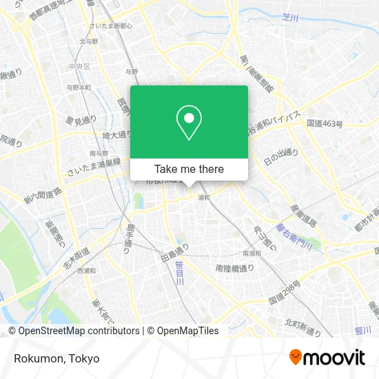 Rokumon map