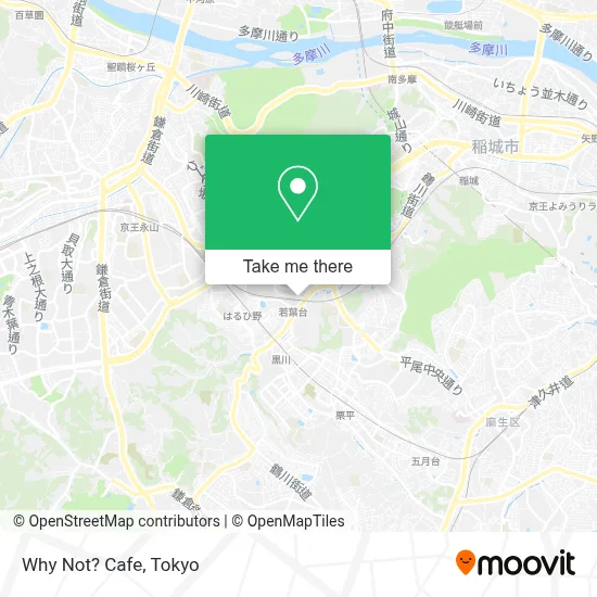 Why Not? Cafe map