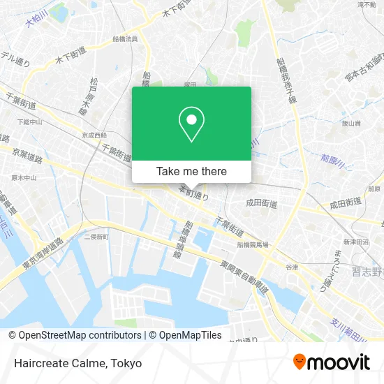 Haircreate Calme map