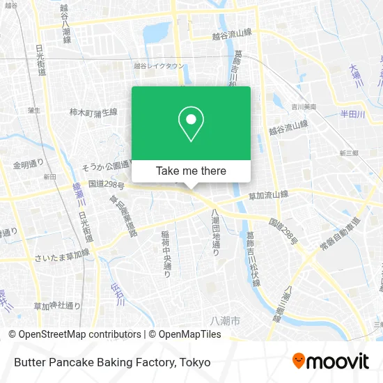 Butter Pancake Baking Factory map