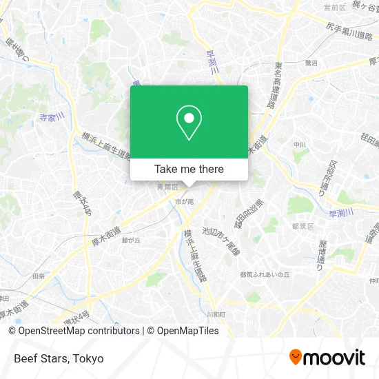 Beef Stars map