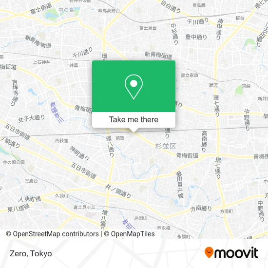 Zero map
