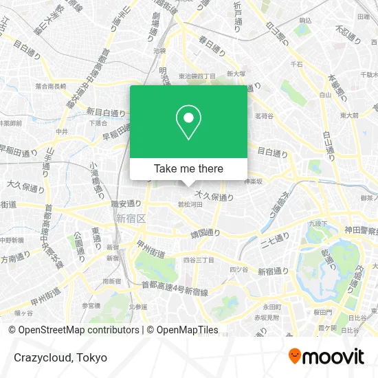 Crazycloud map