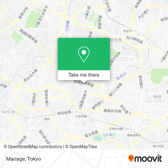 Mariage map