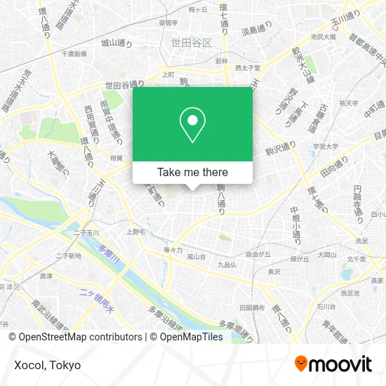 Xocol map