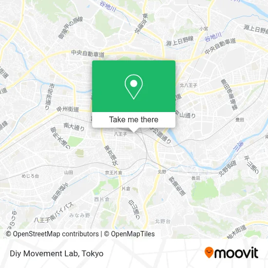 Diy Movement Lab map