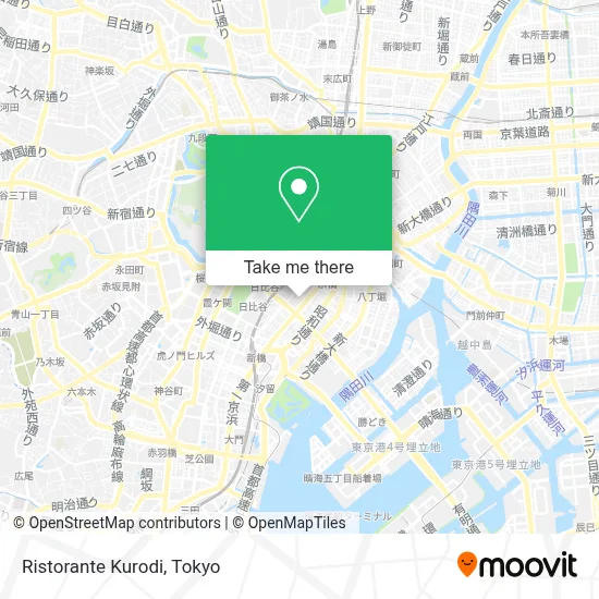 Ristorante Kurodi map