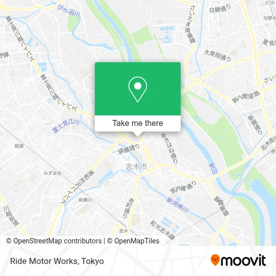 Ride Motor Works map