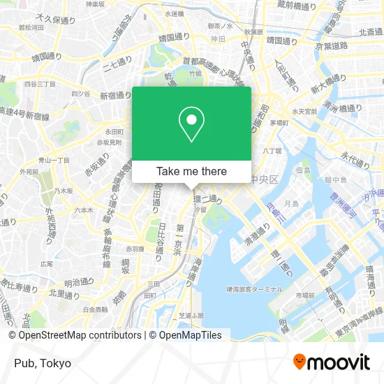 Pub map