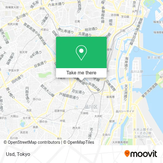 Usd map