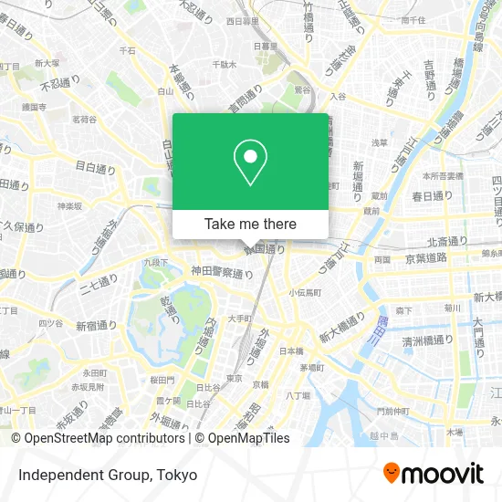 Independent Group map