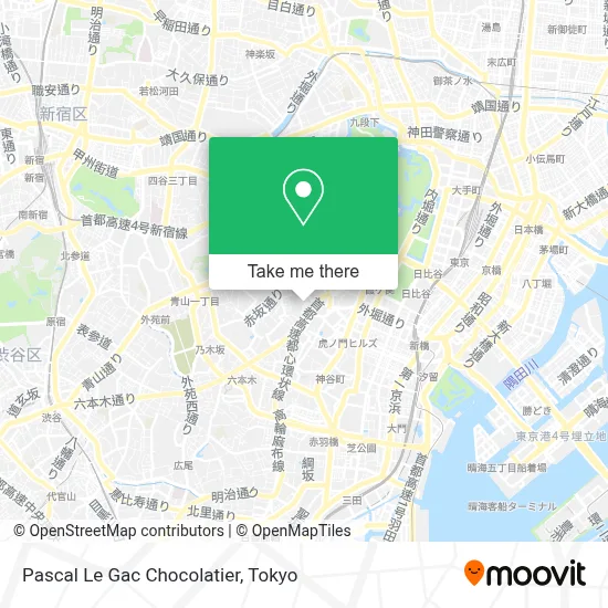 Pascal Le Gac Chocolatier map