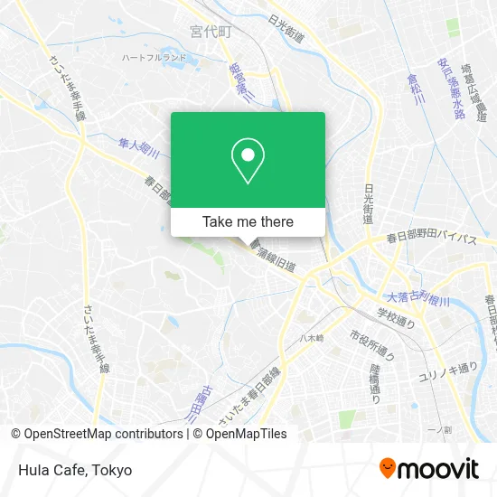 Hula Cafe map