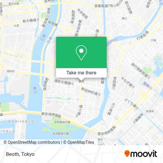 Beoth map