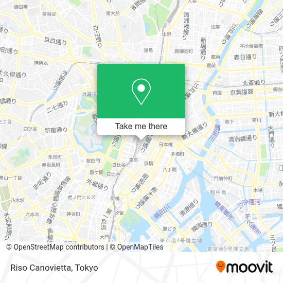 Riso Canovietta map
