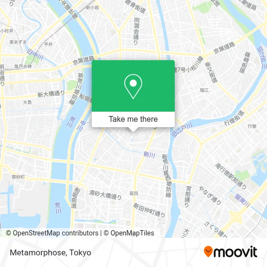 Metamorphose map