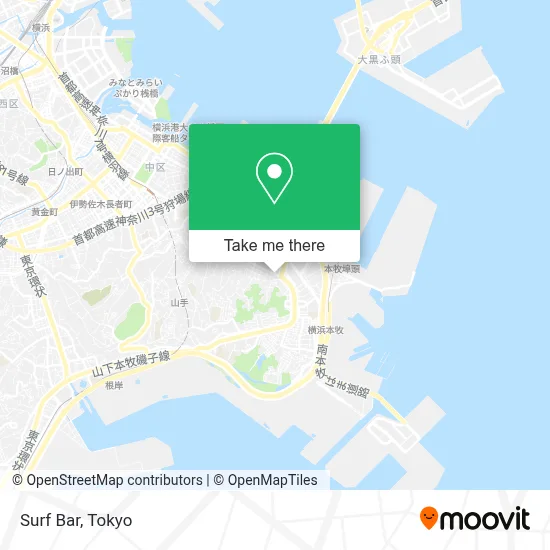 Surf Bar map