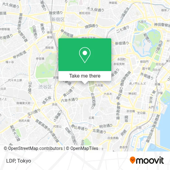 LDP map